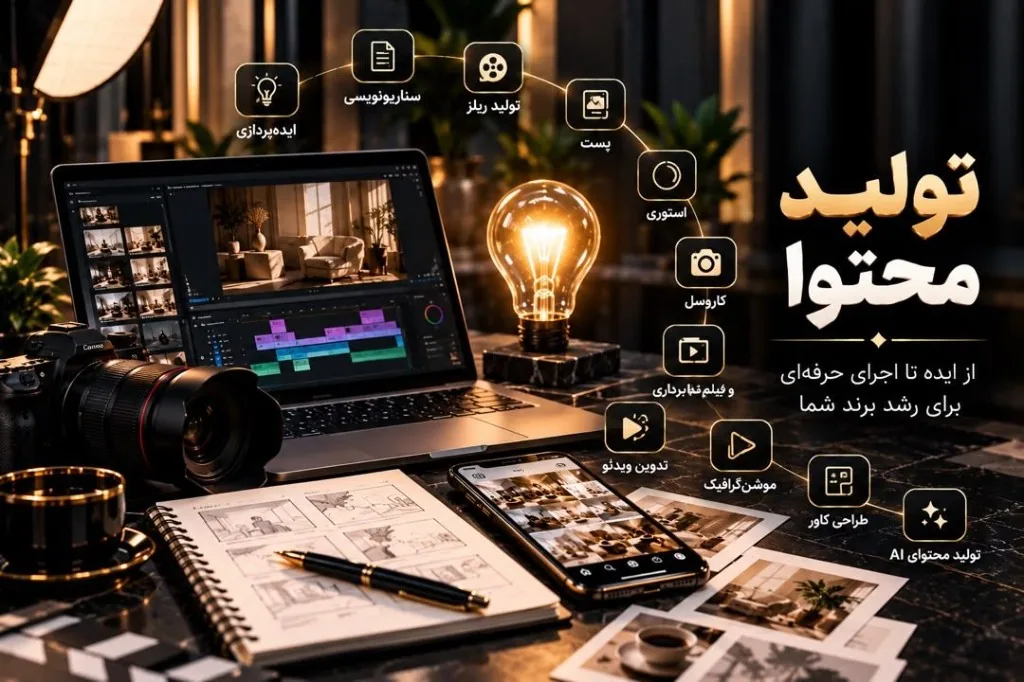 تولید محتوا