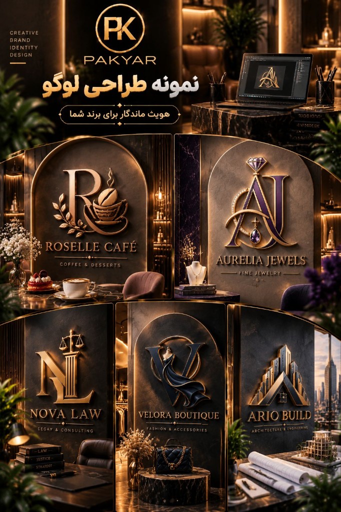 نمونه هویت بصری